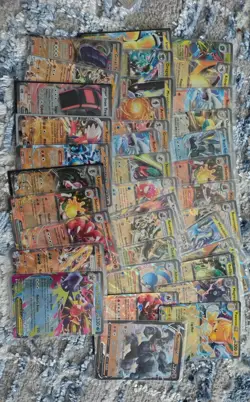 POKEMON TCG MIXED LOT OF EX HOLO RH RADIANT 2 JUMBOS POKE/MASTERBALL SEE PICS - Image 2