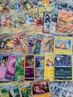 POKEMON TCG MIXED LOT OF EX HOLO RH RADIANT 2 JUMBOS POKE/MASTERBALL SEE PICS - Image 4