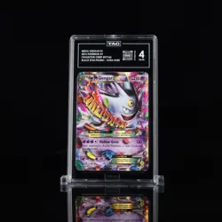 2016 POKEMON XY BLACK STAR PROMO COLLECTOR CHEST #XY166 M GENGAR EX TAG 4 - Image 1