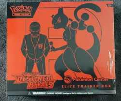 Destined Rivals Pokemon Center Elite Trainer Box ETB w/ Acrylic Case #2B - Image 2