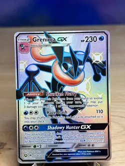 Hidden Fates Shiny Vault Greninja GX SV56/SV94 Rare Shiny GX Pokemon NM/M - Image 1