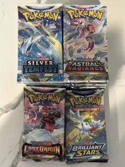 Lot of 44 Sword & Shield era pokemon booster packs resealed rd - Image 1