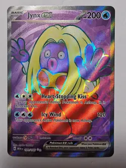 Jynx EX 191/165 SV3.5 Holo Ultra Rare Scarlet & Violet 151 Pokemon NM - Image 1