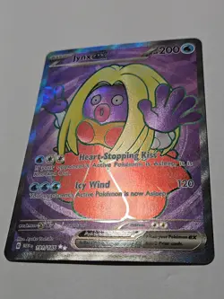 Jynx EX 191/165 SV3.5 Holo Ultra Rare Scarlet & Violet 151 Pokemon NM - Image 5