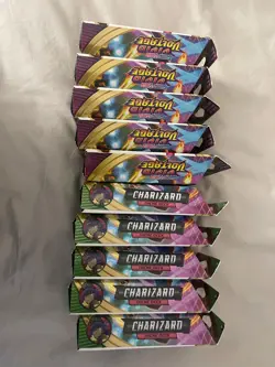 Pokemon Sword Shield Vivid Voltage Cracked Ice Charizard Deck SEALED - Lot of 10 - Image 3