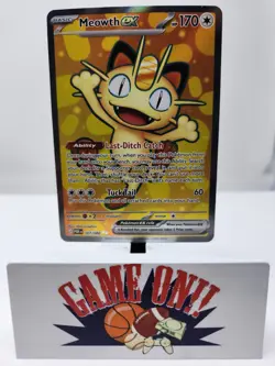 Pokemon Meowth 107/088 Perfect Order Holo Ultra Rare NM sc - Image 1