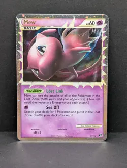 Mew (Prime) 97/102 Triumphant Holo Ultra Rare Pokemon TCG Nintendo NM - Image 1