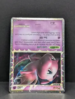 Mew (Prime) 97/102 Triumphant Holo Ultra Rare Pokemon TCG Nintendo NM - Image 4