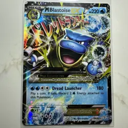 Pokemon M Blastoise EX 18/83 Generations Ultra Rare Full Art Mega Holo 220HP - Image 1