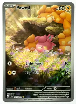 Pawmi 226/091 - Pokemon TCG -SV: Paldean Fates - Illustration Rare Holo NM/M - Image 1