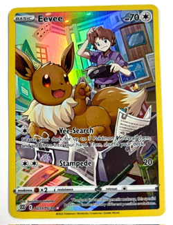 Pokemon Eevee TG11/TG30 Brilliant Stars Trainer Gallery Ultra Rare Holo HP70 - Image 1