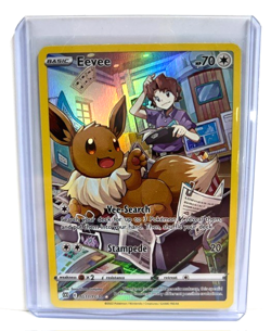 Pokemon Eevee TG11/TG30 Brilliant Stars Trainer Gallery Ultra Rare Holo HP70 - Image 3