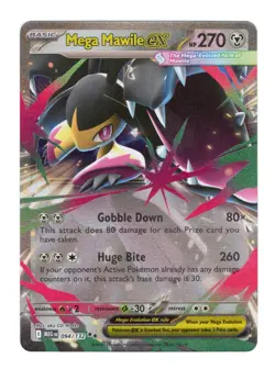 Pokemon Mega Mawile ex 094/132 - Mega Evolution NM - Image 1