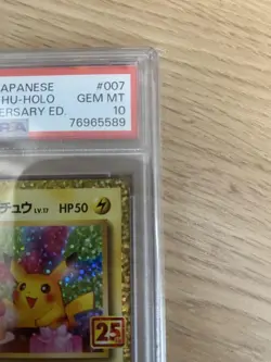 Pokemon Card PSA10 Birthday Pikachu 25Th Promo #M99 - Image 4