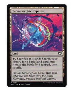 MTG - NM - Terramorphic Expanse - Commander: Edge of Eternities 62 - Image 1