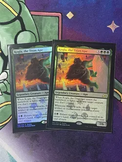 x1 Kogla The Titan Ape Magic 162/274 Promo IKO Ikoria Gathering MTG Media Foil - Image 1
