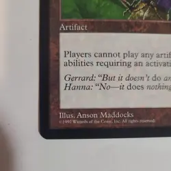 1 x Null Rod - Weatherlight - excellent condition - MTG - Image 4