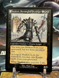 MTG | Haakon, Stromgald Scourge (Retro Frame) [Secret Lair] ✨FOIL✨ - Image 1