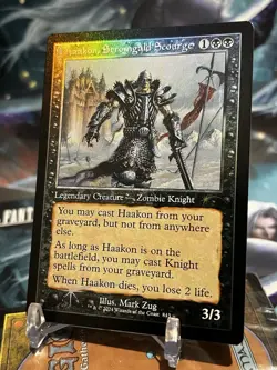 MTG | Haakon, Stromgald Scourge (Retro Frame) [Secret Lair] ✨FOIL✨ - Image 2
