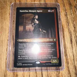 Xantcha Sleeper Agent Foil Etched 595 CMM MTG Commander Mint Pack Fresh Rare - Image 2