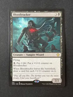 MTG Commander: Innistrad Crimson Vow #122 Bloodtracker NM - Image 1