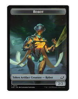 MTG - NM - Robot Lander (0006) Double-Sided Token - Edge of Eternities - Image 1