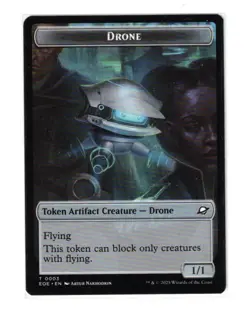 MTG - NM - Drone Lander (0005) Doubled-Sided Token - Edge of Eternities - Image 1