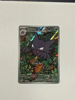 Pokemon TCG Haunter 027 ME Mega Evolution Black Star Promo Holo English NM - Image 1