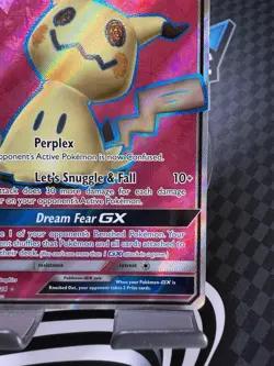 Mimikyu GX 206/214 Lost Thunder Full Art Ultra Rare Holo - Pokemon TCG NM - Image 4