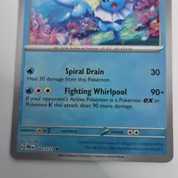 ✨ Pokemon TCG Vaporeon MasterBall Prismatic Evolutions 022/131 Rare Holo - Image 2