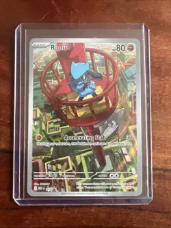 Pokemon TCG Riolu 010 ETB Promo Mega Evolutions - Image 1