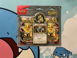 Pokemon TCG Ascended Heroes Larry’s Komala 2 Pack Blister Sealed Promo Playset - Image 1