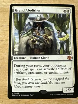 Grand Abolisher 2 M Outlaws of Thunder Junction: The Big Score NM MTG - Image 1