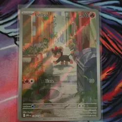 Pokemon Litleo 139/132 Me01: Mega Evolution Illustration Rare Holo - Image 1