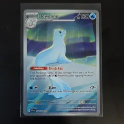 Pokemon Dewgong 097/094 Me02: Phantasmal Flames Illustration Rare Holo 130 HP - Image 1