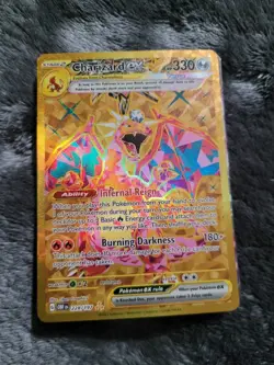 2023 Pokemon Charizard ex 228/197 SV03: Obsidian Flames Holo - Image 1