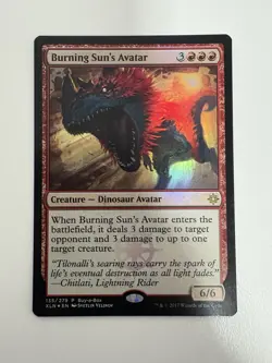 Burning Sun’s Avatar Foil Promo MTG Magic the Gathering Card NM Near Mint XLN - Image 1