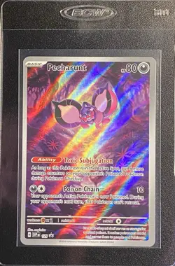 Pecharunt Full Art Promo 129 Pokemon TCG Scarlet & Violet Black Star Promo - Image 3