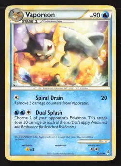 Vaporeon Uncommon CL 52/95 LP Pokemon TCG - Image 1