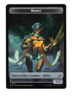 MTG - NM - Robot Lander (0005) Double-Sided Token - Edge of Eternities - Image 1