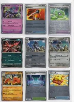 🔥 Pokemon TCG Lot - 9x Reverse Holo/Holo - Mixed Sets - Image 1