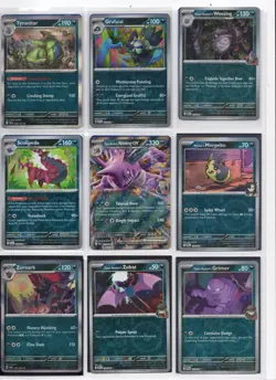 🔥 Pokemon TCG Lot - 9x Reverse Holo/Holo - Mixed Sets - Image 1