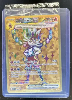 2023-25 Pokemon SV Black Star Promos Cinderace ex Full Art Sealed #163 - Image 1