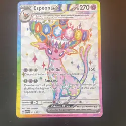 Pokemon Espeon EX SVP 175 Promo Full Art Holo - Image 3