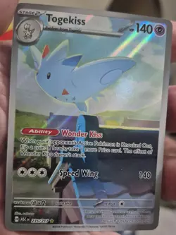 Pokemon TCG - Togekiss 235/217 Illustration Rare - Ascended Hero’s - NM - Image 1