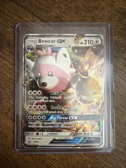 Bewear GX Black Star Promo Pokemon TCG SM34 Holo Rare - Image 1