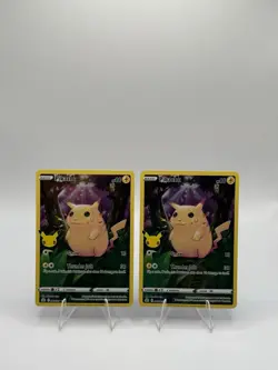 Celebrations Pikachu x2 Mew Lugia Kyogre Holo Rare Lot NM Pokemon TCG - Image 1