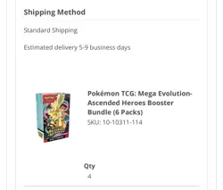 Pokemon TCG Ascended Heroes Booster Bundle - NEW - SEALED - (x4 Boxes) - Image 2