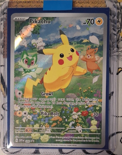 Pokemon Pikachu 088 Sv: Scarlet & Violet Promo Full Art Holo Basic Promo 70HP - Image 1