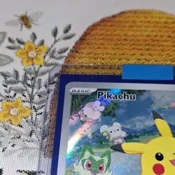 Pokemon Pikachu 088 Sv: Scarlet & Violet Promo Full Art Holo Basic Promo 70HP - Image 2